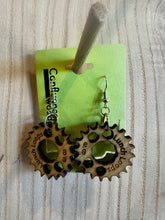 Load image into Gallery viewer, MTB Cog Dangle Earring