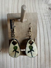 Load image into Gallery viewer, Flower Teardrop Dangle Earring