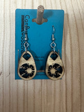 Load image into Gallery viewer, Snowflake Teardrop Dangle Earring