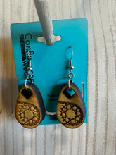 Load image into Gallery viewer, MTB Chainring Dangle Earring
