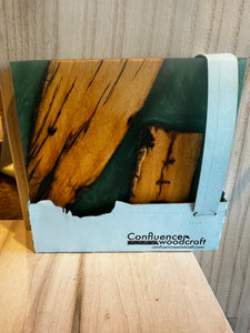Reclaimed Wood Coasters
