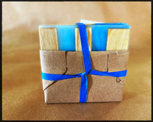 Load image into Gallery viewer, Floating Poplar Block Coaster Bachelor/Bachelorette Set
