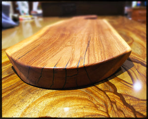 Classic Live-Edge Elm Charcuterie Board